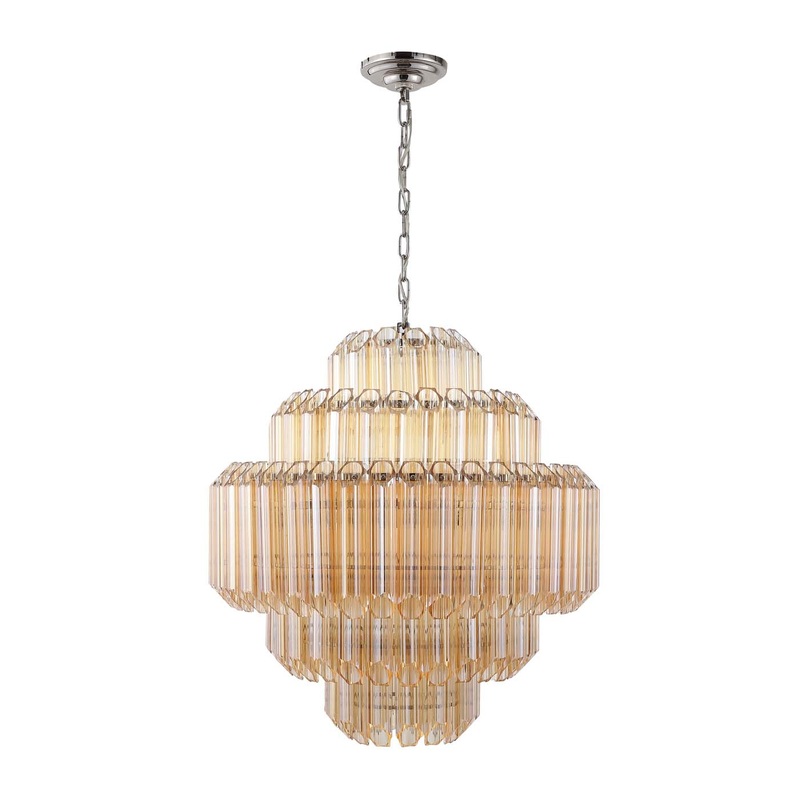 Safavieh Couture Adaline Glass Chandelier, CTL1056