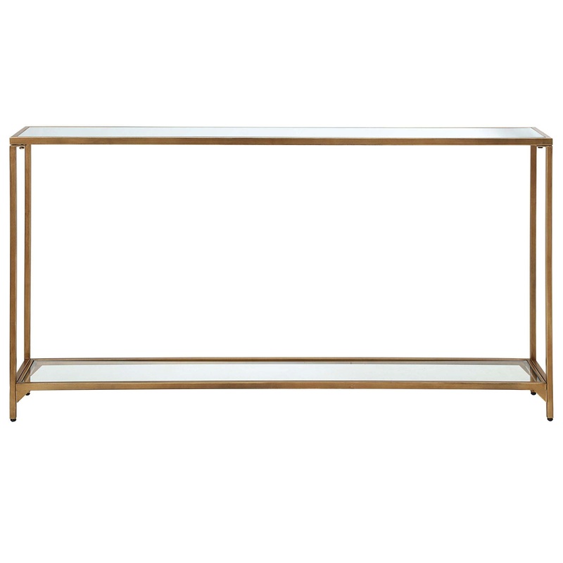 Decor Market Console Table - Gold