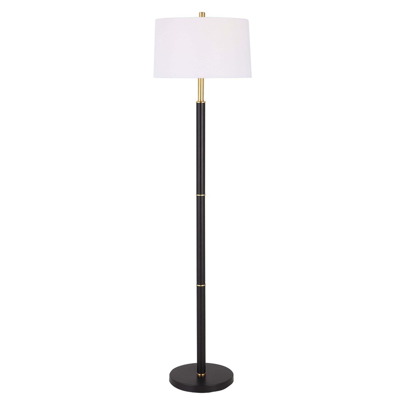 Decor Market Floor Lamp - Black/Gold
