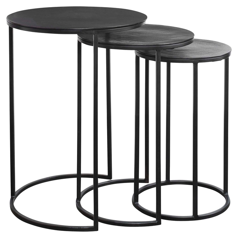 Decor Market Nesting Tables - Espresso (Set of 3)