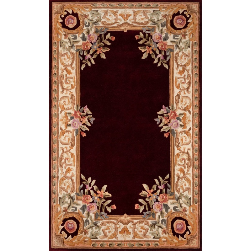 Momeni Harmony India Rug Collection | Burgundy - HARM2HAI-7BUR