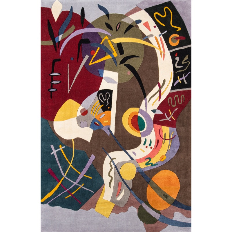 Momeni New Wave Rug Collection | Multi - NEWWANW-61MTI