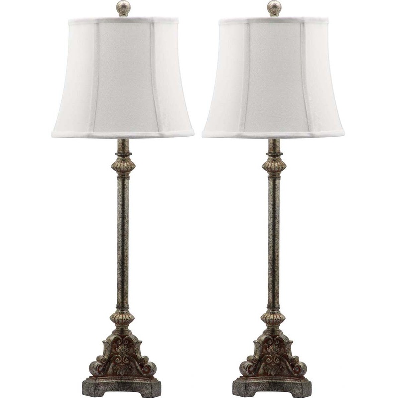 Safavieh Rimini 33.5 Inch H Console Table Lamp(Set of 2), LIT4324