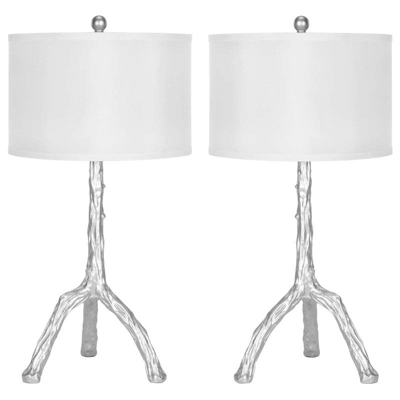 Safavieh Silver 29 Inch H Branch Table Lamp(Set of 2), LIT4076