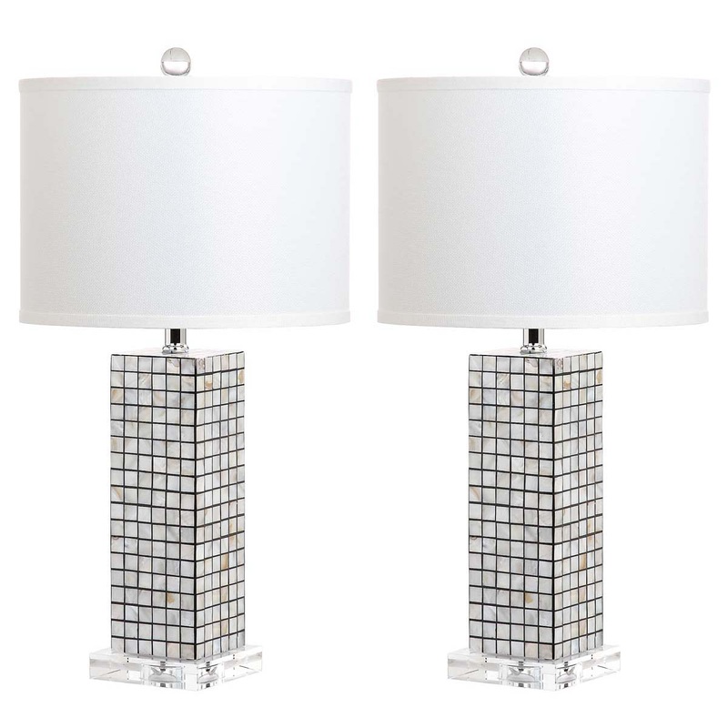 Safavieh Skagway 25.5 Inch H Table Lamp(Set of 2), LIT4289