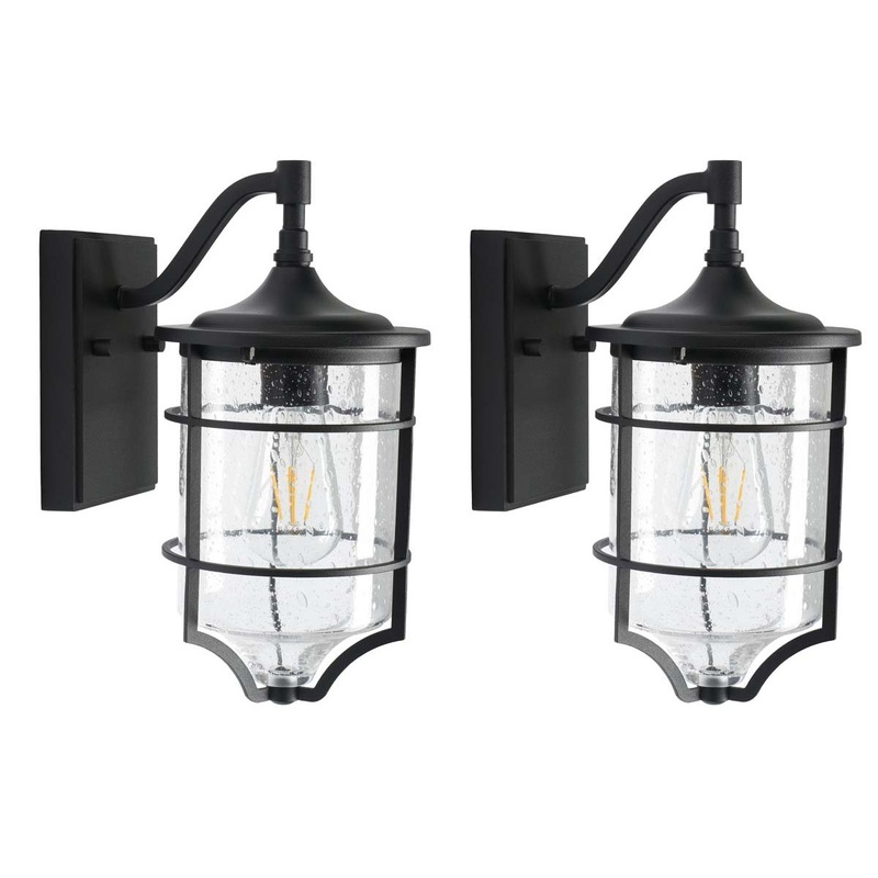 Safavieh Rueda Outdoor Wall Sconce (Set of 2), PLT7038