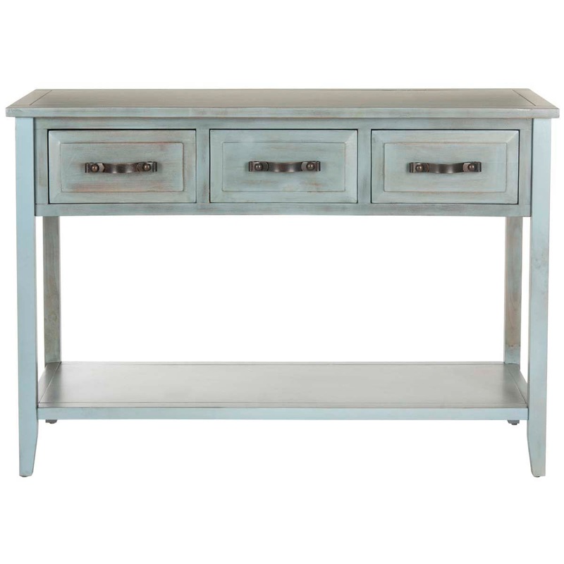 Safavieh Aiden 3 Drawer Console Table , AMH6502