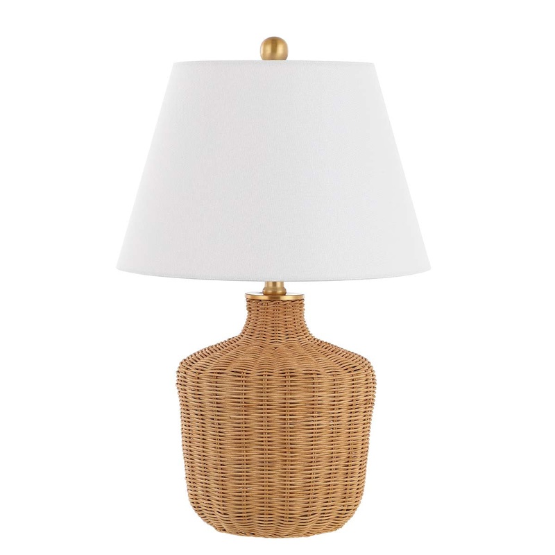 Safavieh Saolia, 22 Inch, Rattan Table Lamp , TBL4467