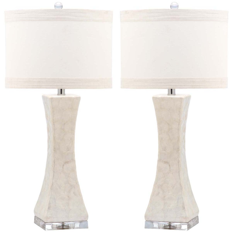 Safavieh Shelley 30 Inch H Concave Table Lamp(Set of 2), LIT4146