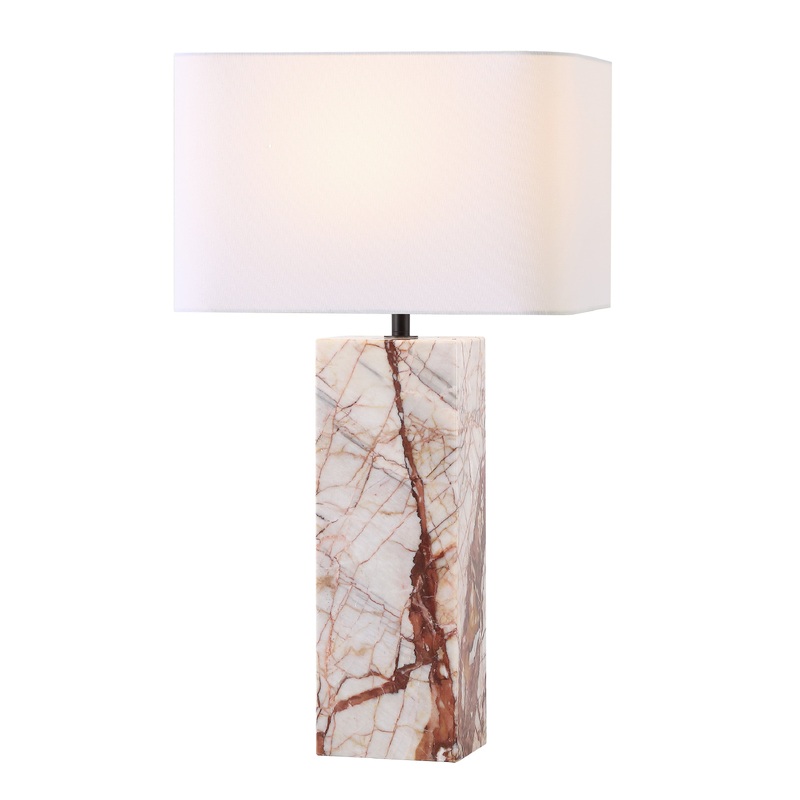 Safavieh Couture Chrisette Marble Base Table Lamp, CTL1101