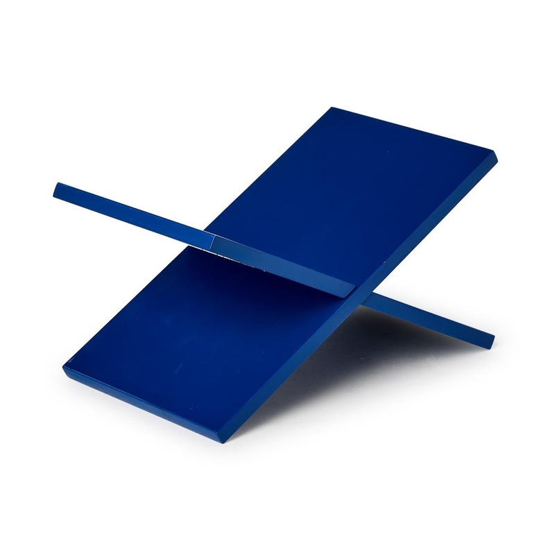 Two's Company Blue Laquered Book Stand
