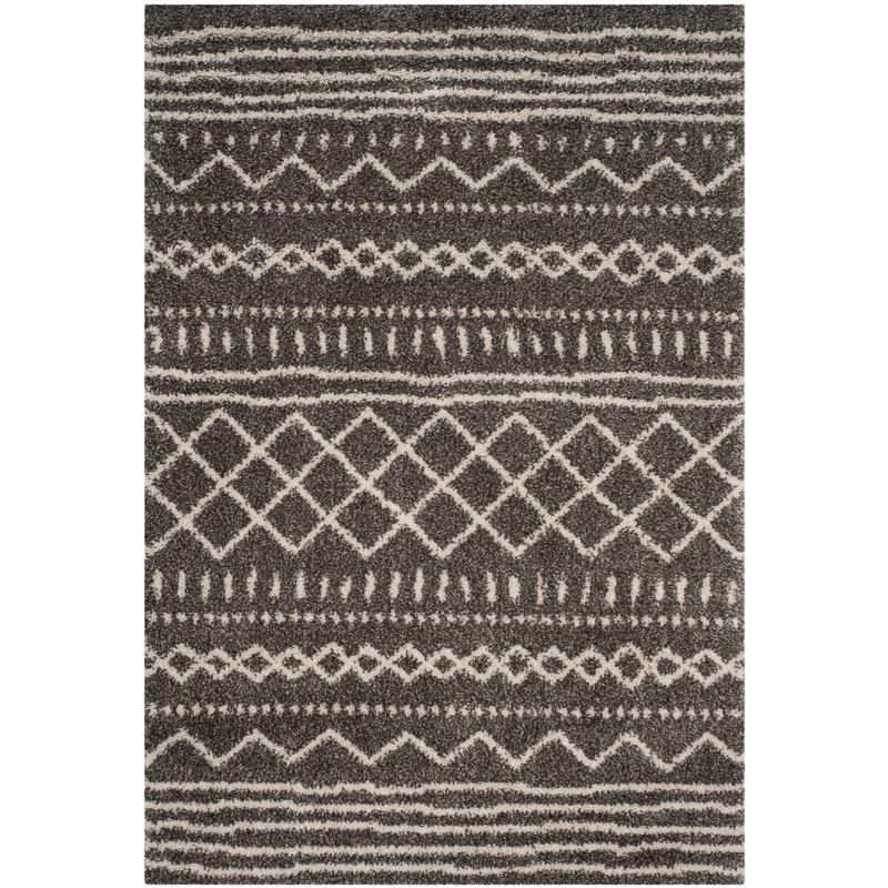 Safavieh Arizona Shag 741 Rug, Brown, ASG741