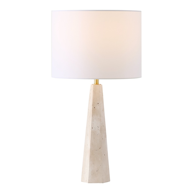Safavieh Couture Gabryanna Travertine Table Lamp, CTL1076
