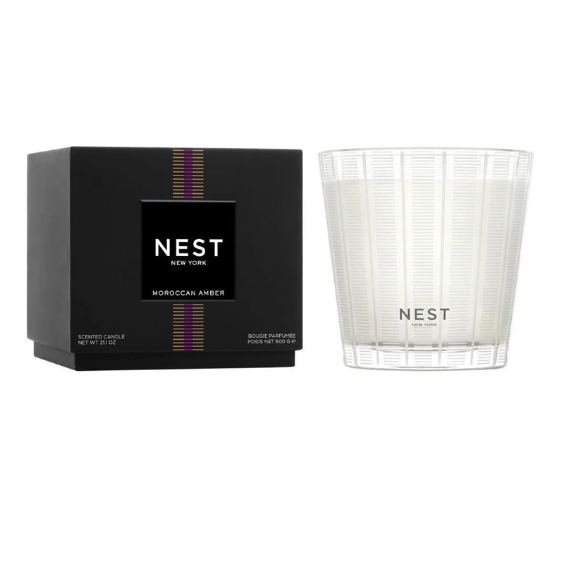 Moroccan Amber 3-Wick  21.2 oz Candle by Nest New York