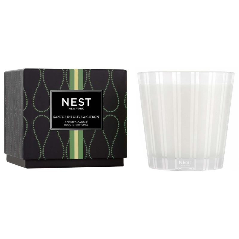 Santorini Olive & Citron 3-Wick Candle 21.2 oz by Nest New York