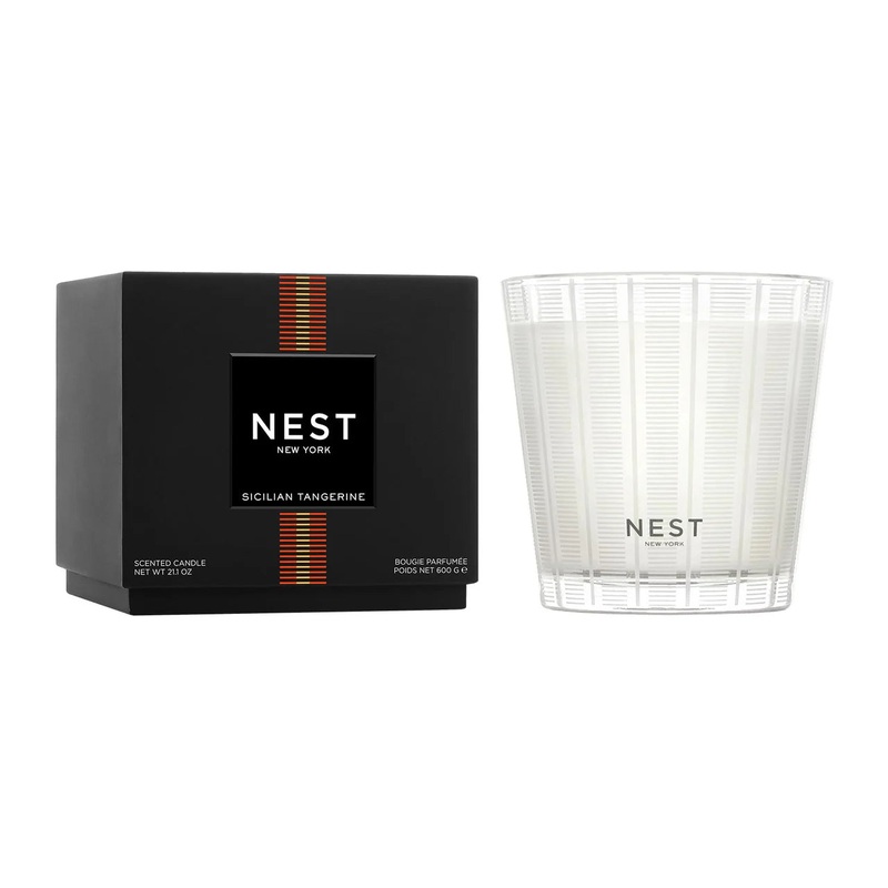 Sicilian Tangerine 3-Wick 21.2 oz Candle by Nest New York