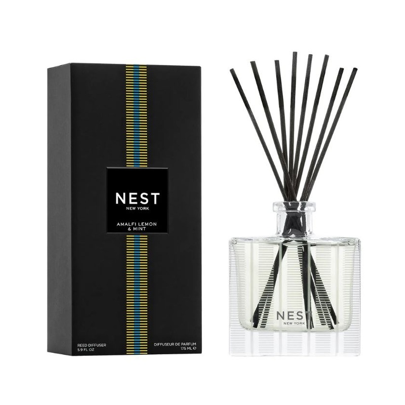 Amalfi Lemon & Mint Reed Diffuser 5.9 fl.oz/175 ml by Nest New York