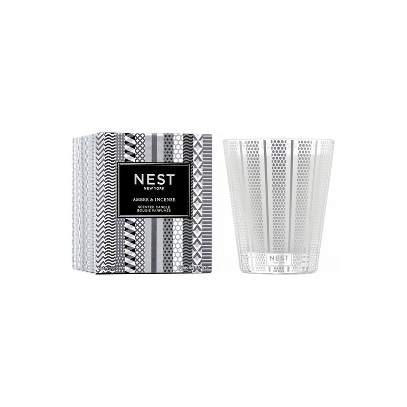 Amber & Incense Classic Candle 8.1 oz by Nest New York
