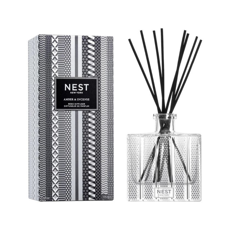 Amber & Incense Reed Diffuser 5.9 fl.oz/175ml by Nest New York
