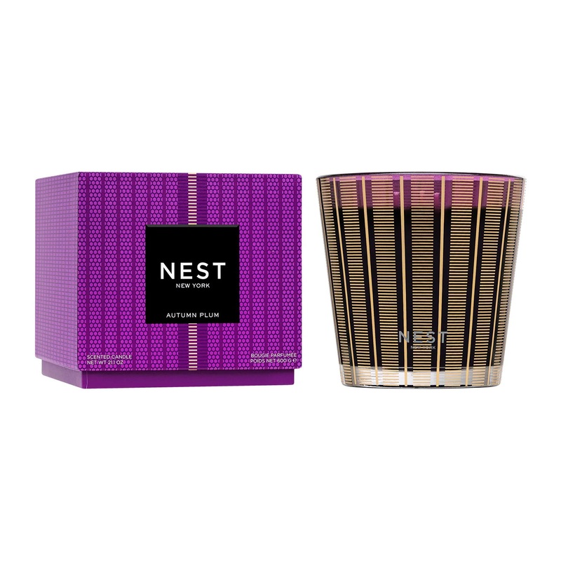 Autumn Plum 3-Wick 21.2 oz Candle by Nest New York