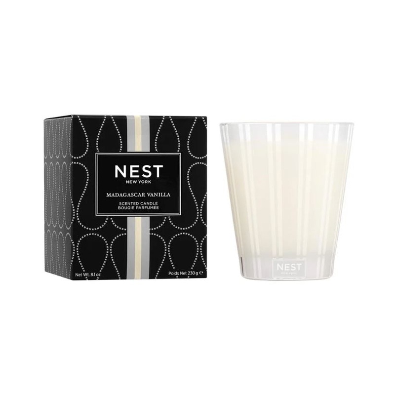 Madagascar Vanilla Classic Candle 8.1 oz by Nest New York