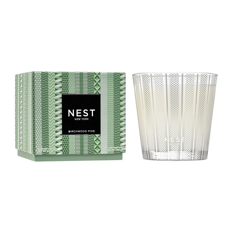 Birchwood Pine 3-Wick  21.2 oz Candle by Nest New York