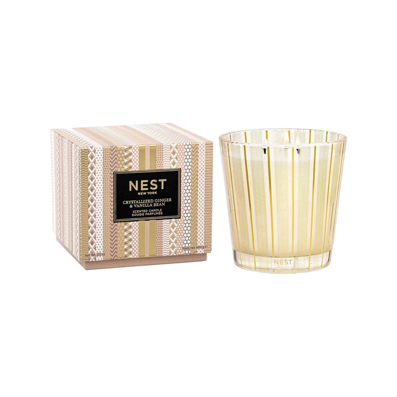 Crystallized Ginger & Vanilla Bean 3-Wick 21.2 oz Candle by Nest New York
