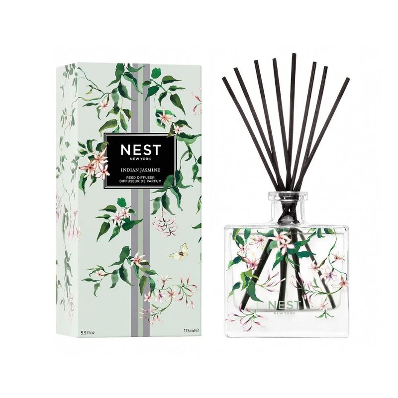 Indian Jasmine Decorative Reed Diffuser 5.9 fl.oz/175ml by Nest New York