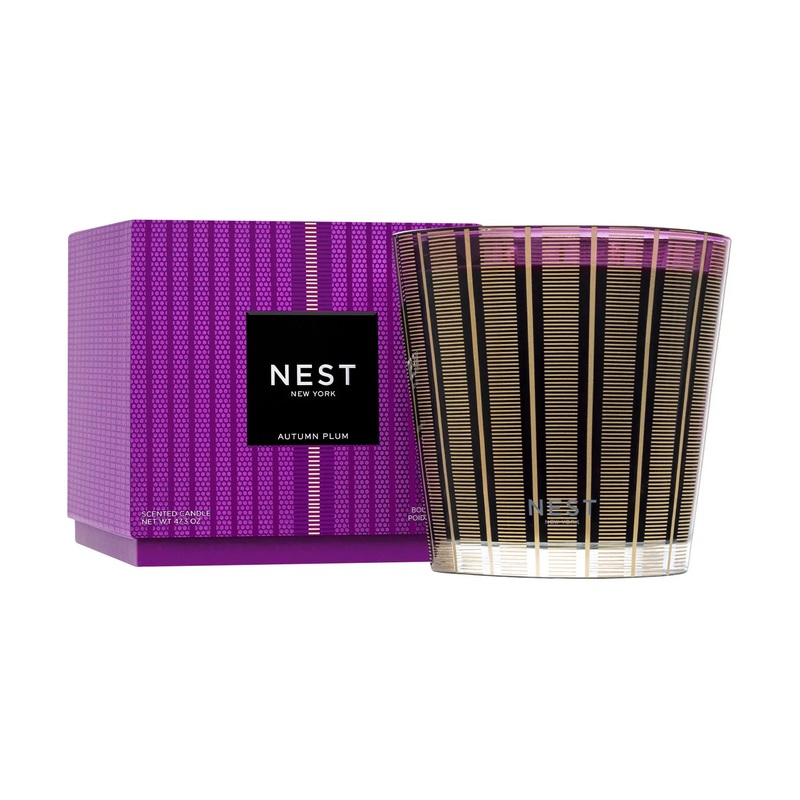 Autumn Plum Luxury Candle 47.3 oz by Nest New York