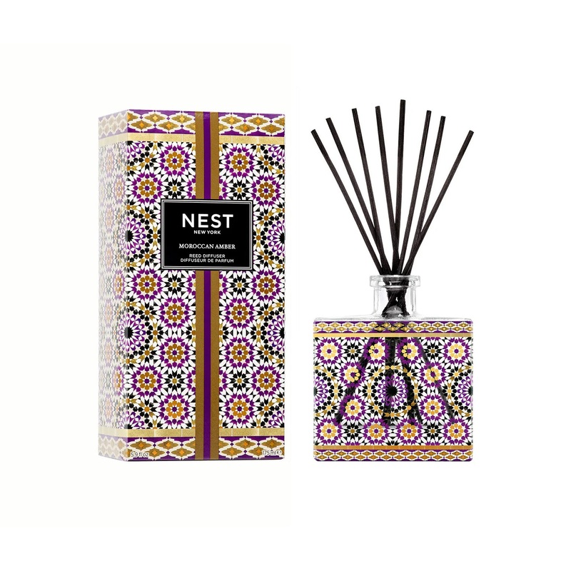 Moroccan Amber Decorative Reed Diffuser 5.9 fl.oz/175ml by Nest New York
