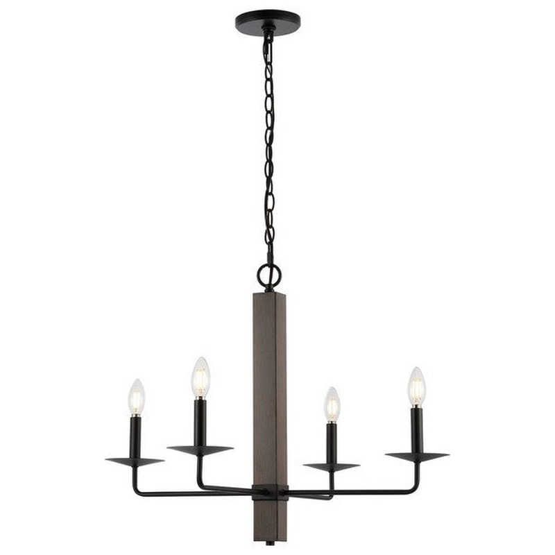 Safavieh Oakly 4Lt 24 Inch Chandelier, CHA4059