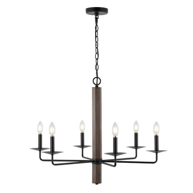 Safavieh Penbrook 6Lt 32" Chandelier, CHA4060