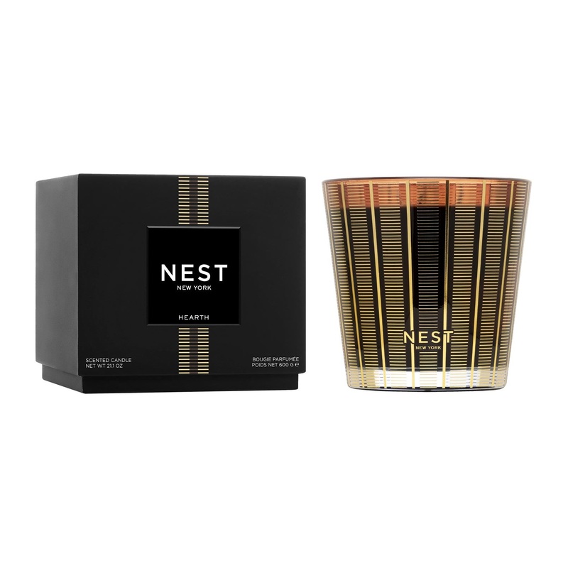 Hearth 3-Wick Candle 21.2 oz by Nest New York