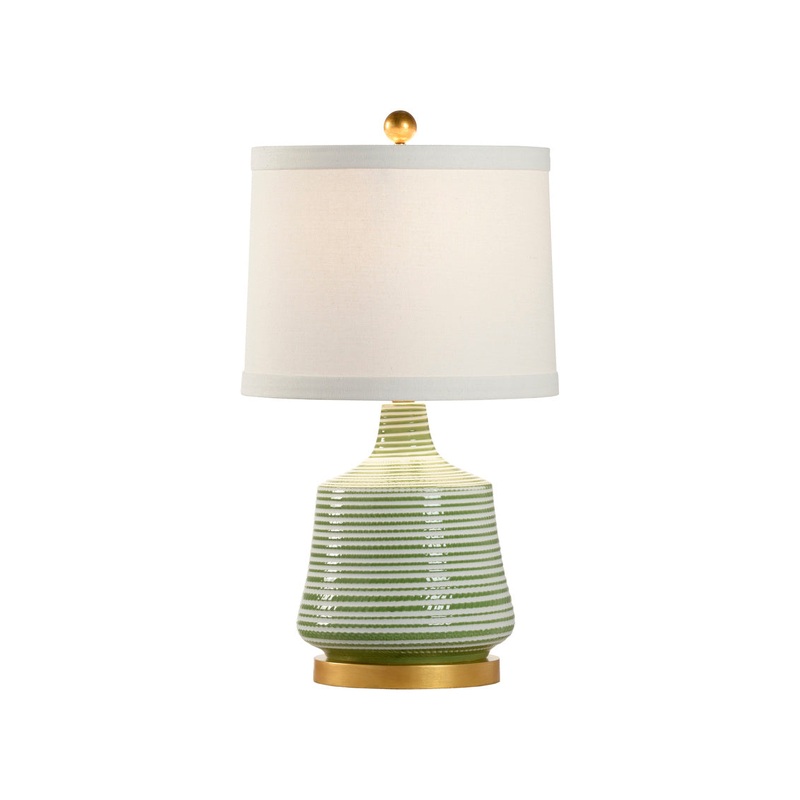 Chelsea House Beehive Lamp - Green - 69718F