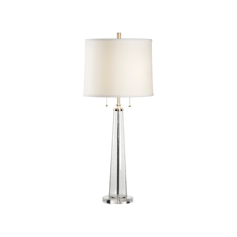 Chelsea House Bubble Glass Column Lamp - 68528