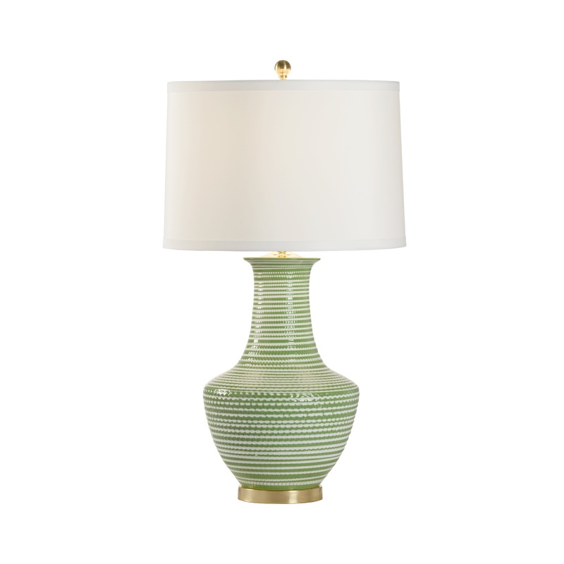 Chelsea House Classic Lamp - Green - 69717F