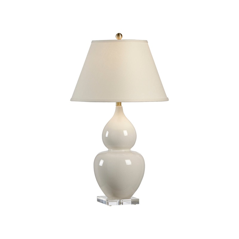 Chelsea House Fulton Vase Lamp - Cream - 68772F
