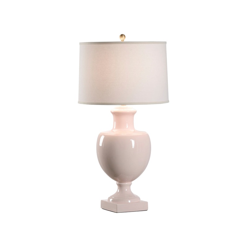 Chelsea House Greenwich Ceramic Lamp - Pink - 69905