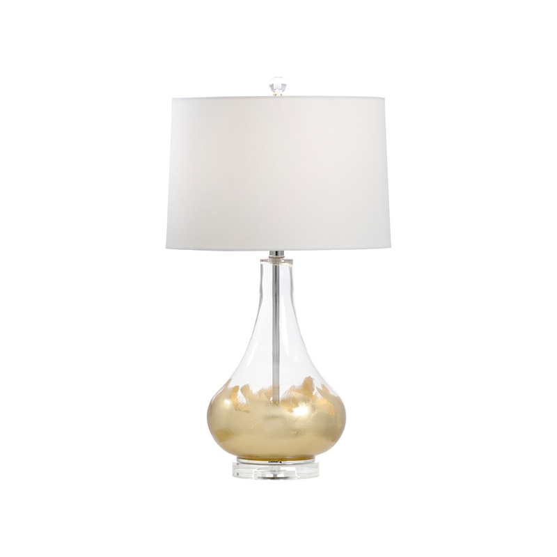 Chelsea House Leafed Lamp - 69641F