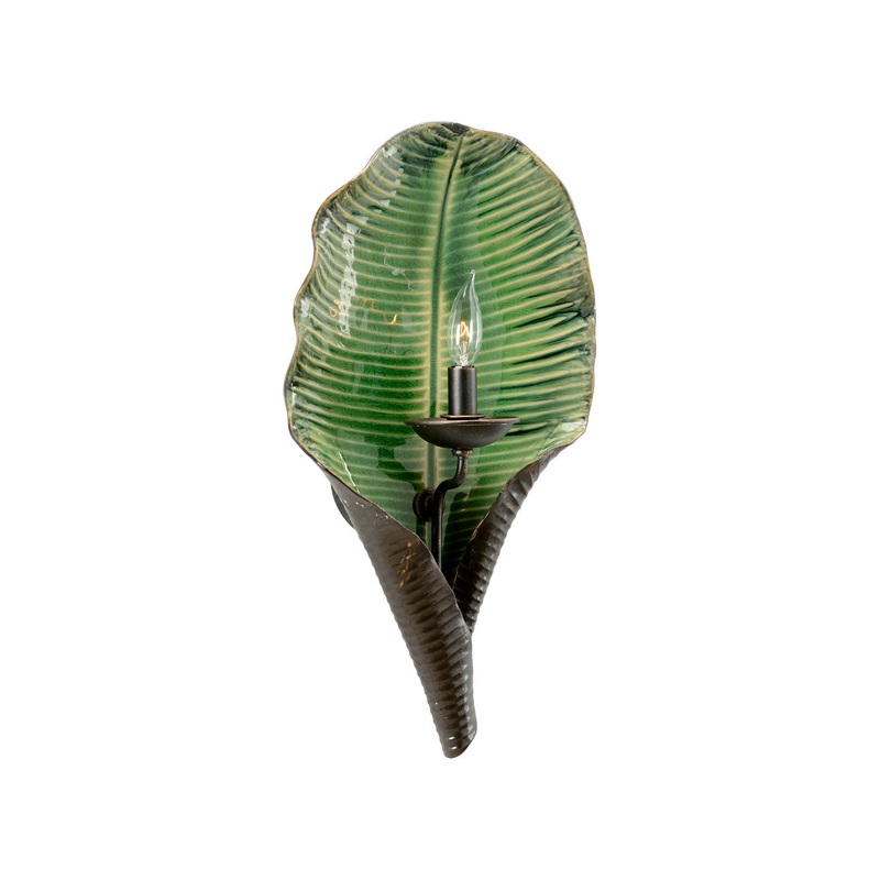 Chelsea House Palm Leaf Sconce - 69138