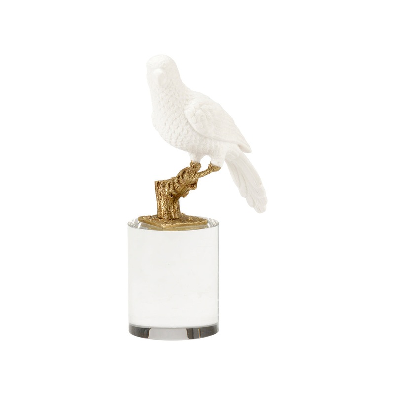 Chelsea House Parrot On Crystal - Round (Sm) - 385030
