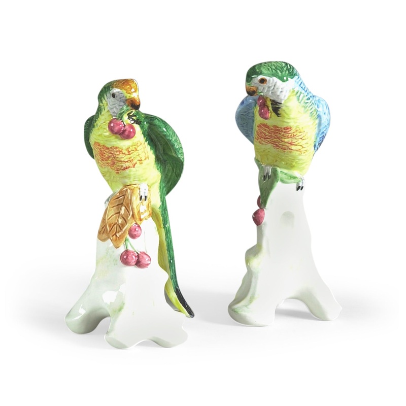 Chelsea House Parrots With Cherries (Pr) - 380756