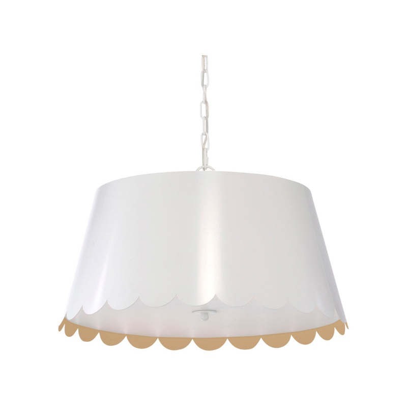 Wildwood Mirasol Pendant - White (Lg) - 12146