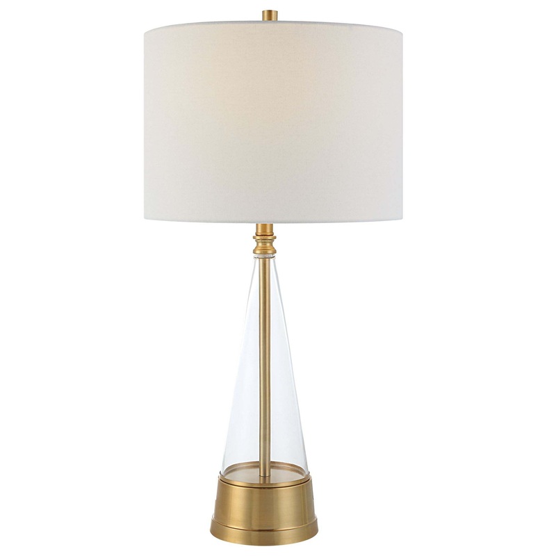 Decor Market Table Lamp Antique Brass