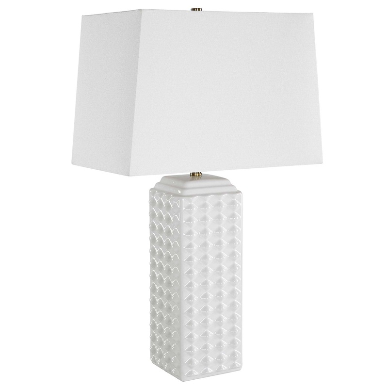 Gloss Ceramic Decor Market Table Lamp