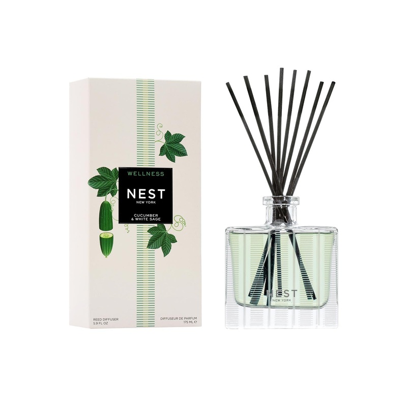 Cucumber & White Sage Reed Diffuser 5.9 fl.oz/175 ml by Nest New York