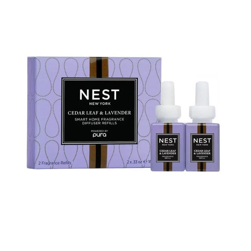 Cedar Leaf & Lavender Refill Duo for NEST x Pura Smart Home Fragrance Diffuser - Smart Vials