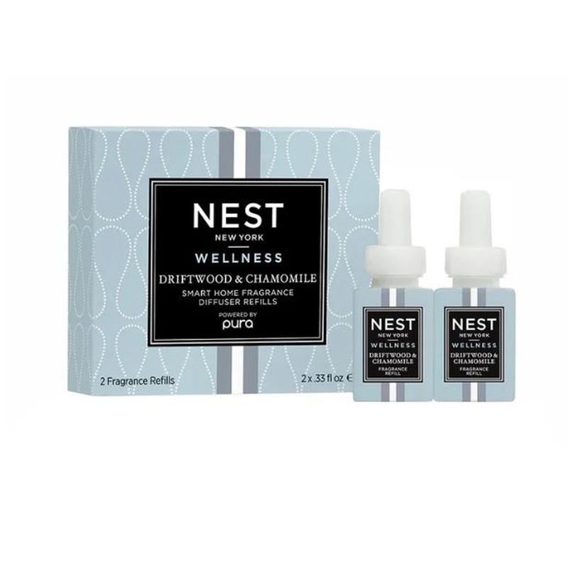 Driftwood & Chamomile Refill Duo for NEST x Pura Smart Home Fragrance Diffuser - Smart Vials