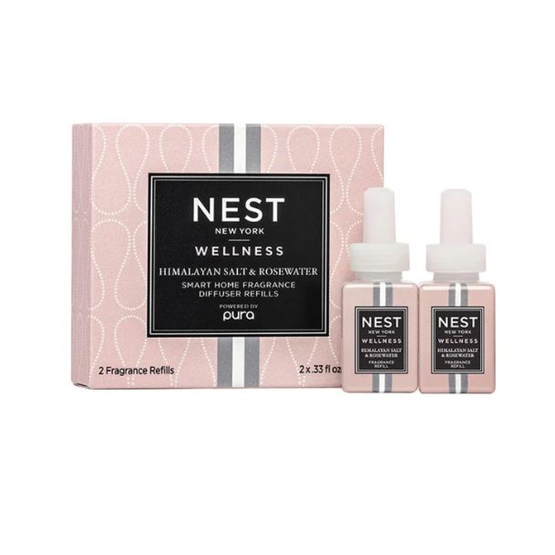 Himalayan Salt & Rosewater Refill Duo for NEST x Pura Smart Home Fragrance Diffuser - Smart Vials