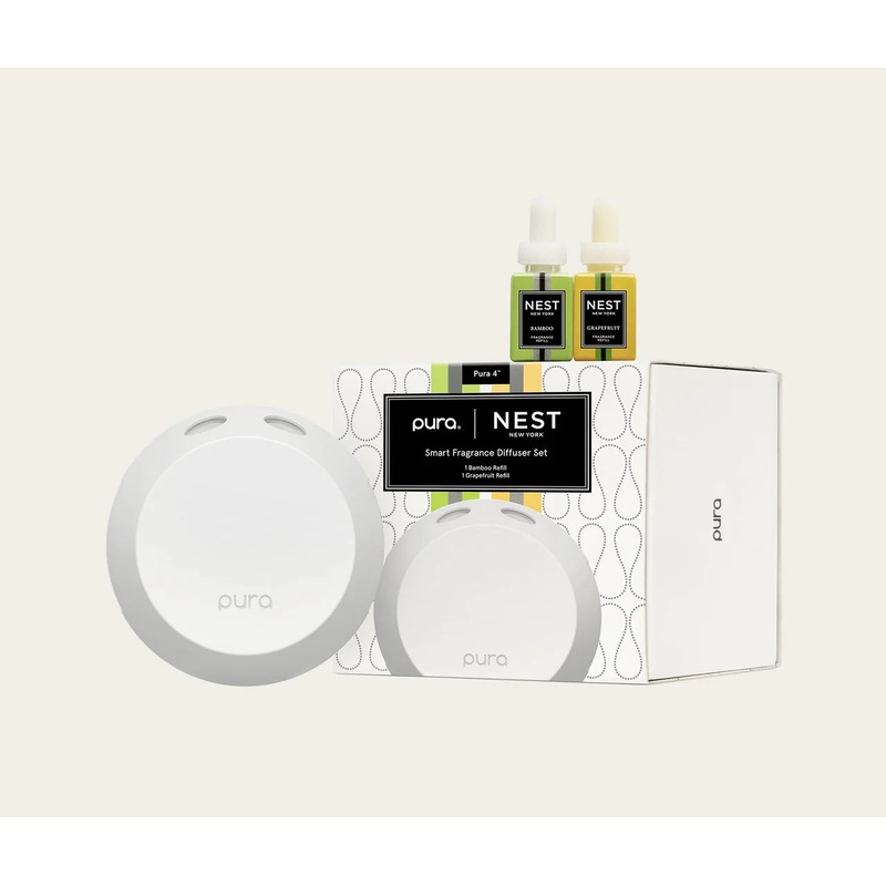 NEST x Pura 4 Smart Fragrance Diffuser Set